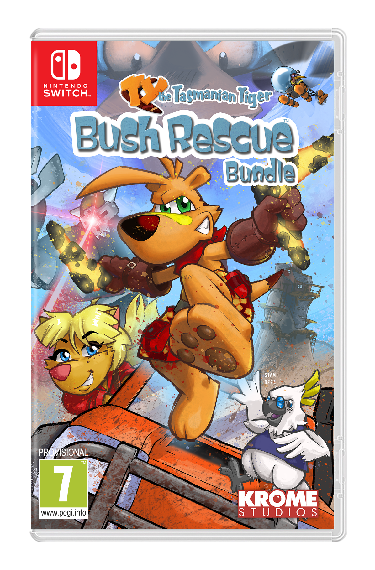 TY the Tasmanian Tiger HD Bush Rescue Bundle – omslag til Nintendo Switch