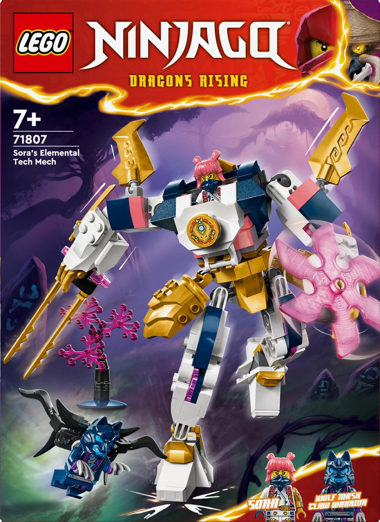 LEGO 71807 Ninjago Sora's Tech Mech LEGO