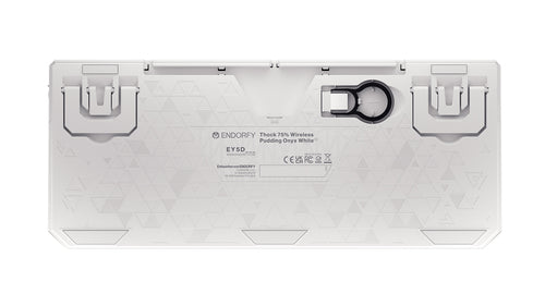 ENDORFY Thock 75% Wireless Onyx White (wei. DE-Layout. Kailh Box Black)