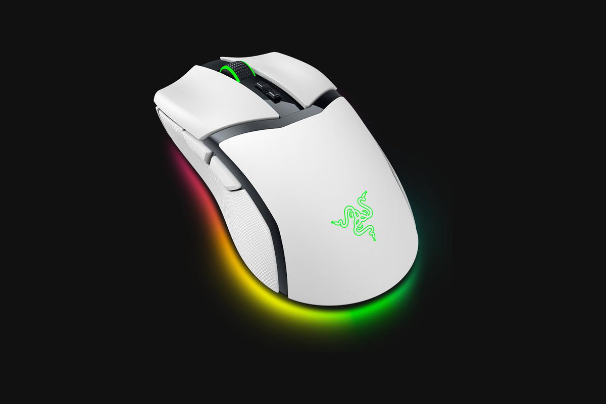 Razer - Cobra Pro - White - Wireless Gaming Mouse Razer