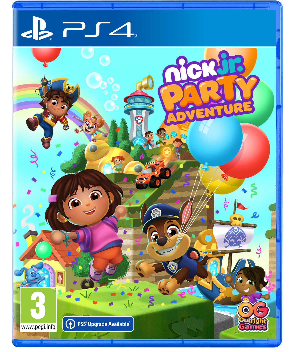 Nick Jr. Party Adventure – PlayStation 4 – spilomslag