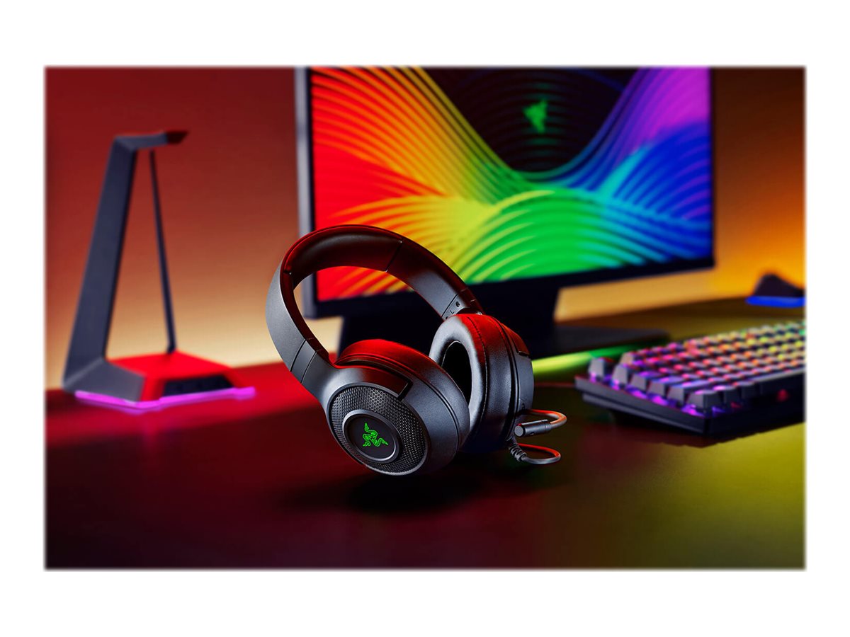 Razer Kraken X USB-kabel Headset Svart