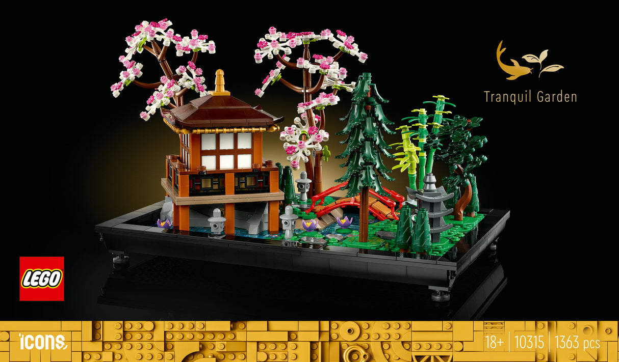 LEGO 10315 Icons Garden of Tranquility Construction Toy LEGO