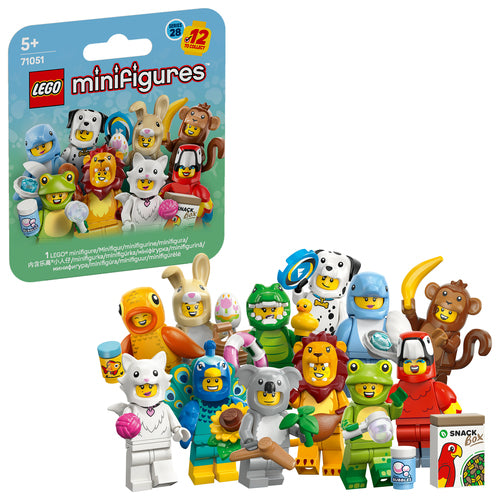 LEGO 71051 Minifigures Animals Series 28, construction toy assorted items, one figure
