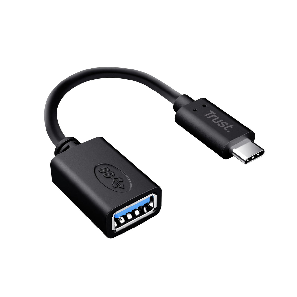 TRUST CALYX USB-C TIL USB-A ADAPTER KABEL