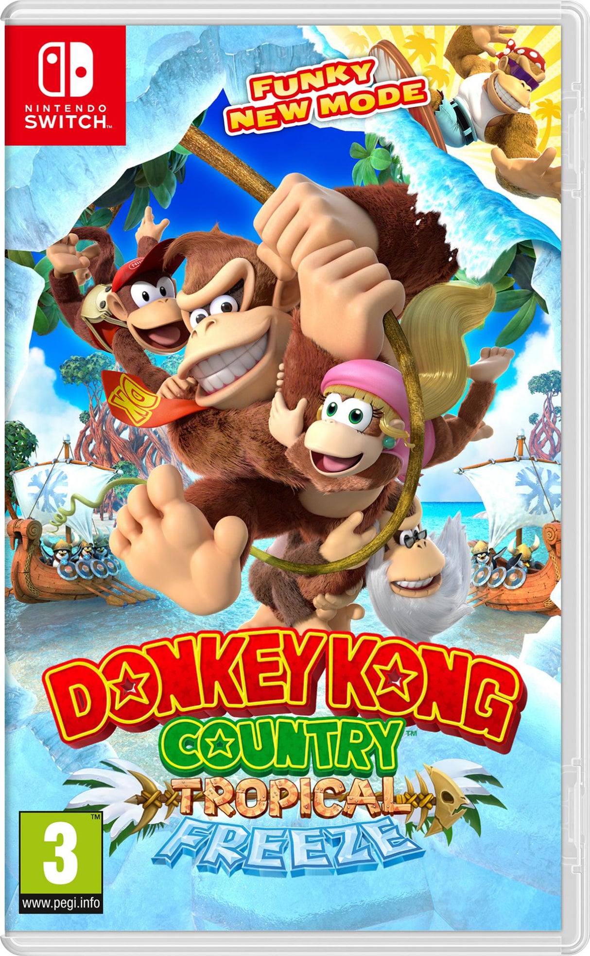 Donkey Kong Country: Tropical Freeze (UK4) Nintendo Switch