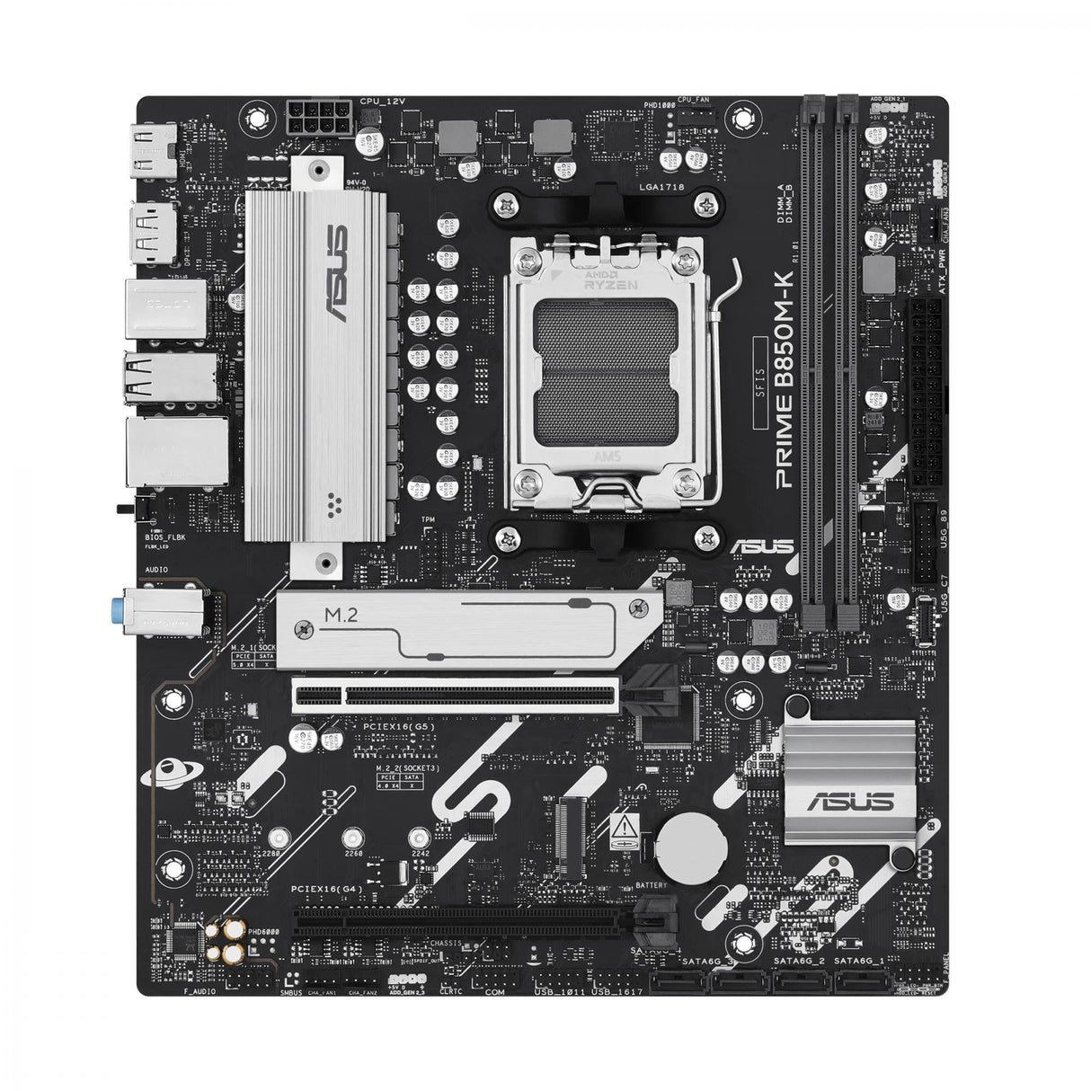 ASUS PRIME B850M-K (mATX, B850, AM5, DDR5) ASUS