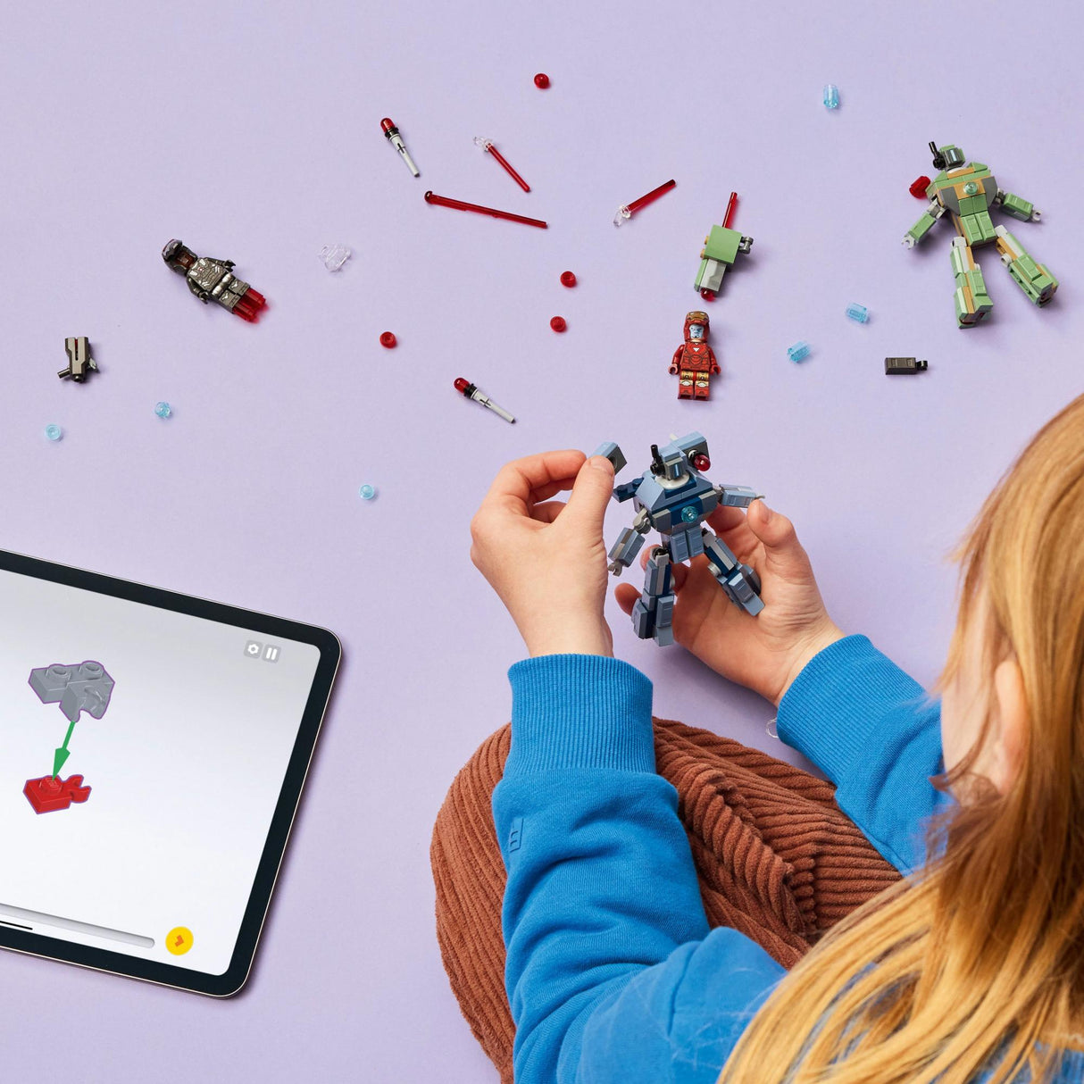 LEGO - Super Heroes - Iron Man & War Machine vs. Hammer Drones (76320) LEGO