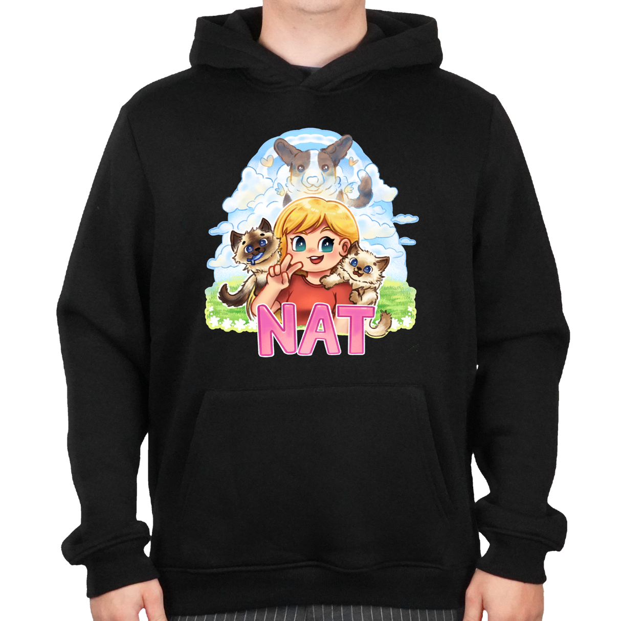 Nat Kæledyr Hoodie Nat