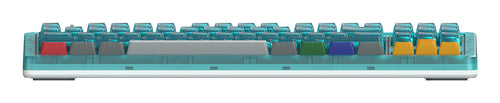 8BitDo Retro 87 Mechanical Keyboard Clear Blue – Tastaturets kantprofil