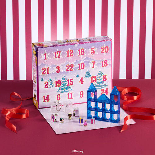 Funko Bitty Pop! Disney Princess julekalender – 24 dage – 87001 – udfoldet kalender i julemiljø