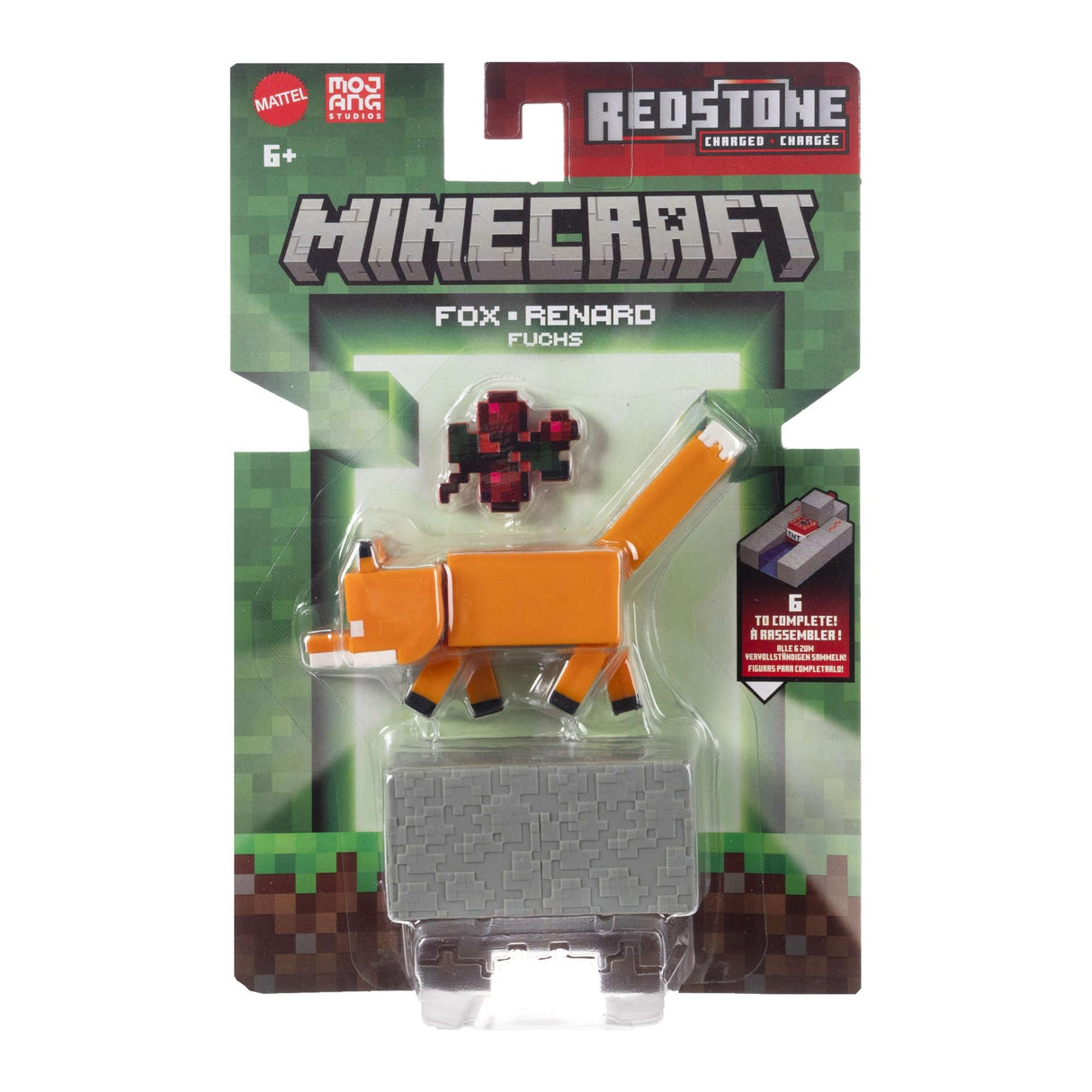Minecraft - Biome Builds 8cm Figure - Fox Renard (JJR89-4B10) Minecraft