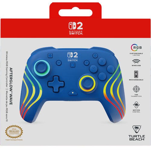 Turtle Beach Afterglow Wave Wireless – Switch, blå – Emballagens front