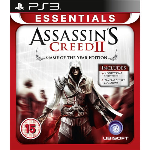 Assassin's Creed 2 Game of the Year (Essentials) – PlayStation 3 – spilomslag