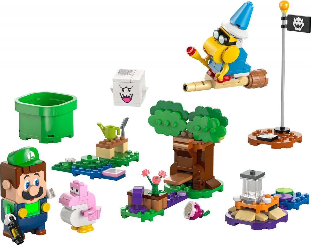LEGO 71440 Super Mario Adventures with Interactive LEGO Luigi, Construction Toy LEGO