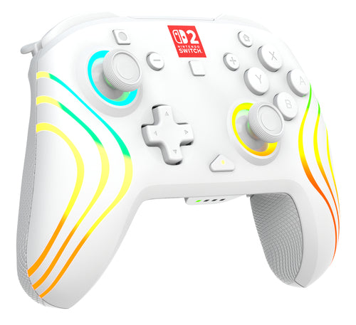 Turtle Beach Afterglow Wave Wireless – Switch-controller – Hvid – controller skråt fra højre