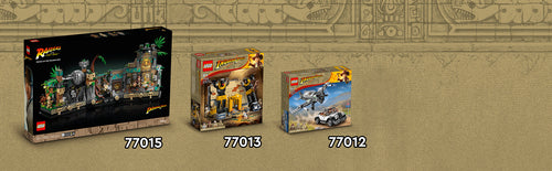 LEGO Indiana Jones 77012 – Kampfly-jagt – produktdetalje eller byggeeksempel 1