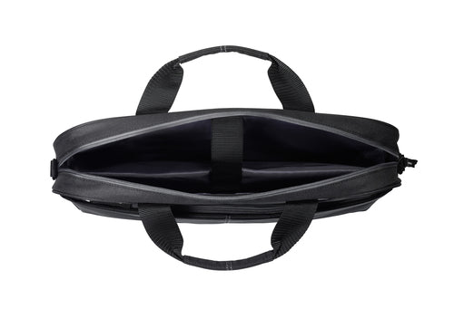 ASUS Nereus Carry Bag – åbent hovedrum med rem til fastholdelse af computer