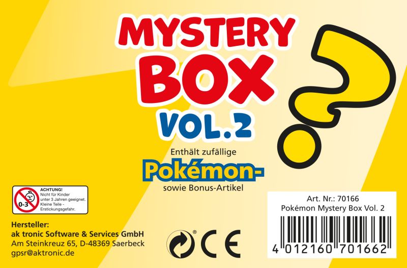 Pokémon Mystery Box – Originale Kort