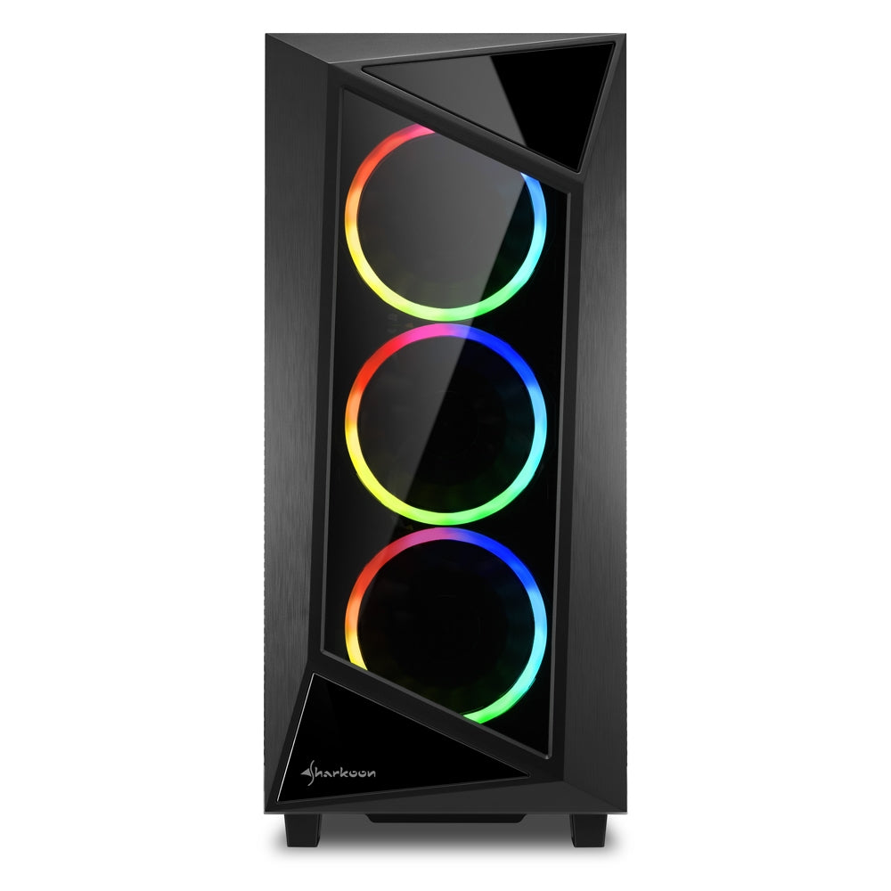Sharkoon REV200, tower case (black, tempered glass) Sharkoon