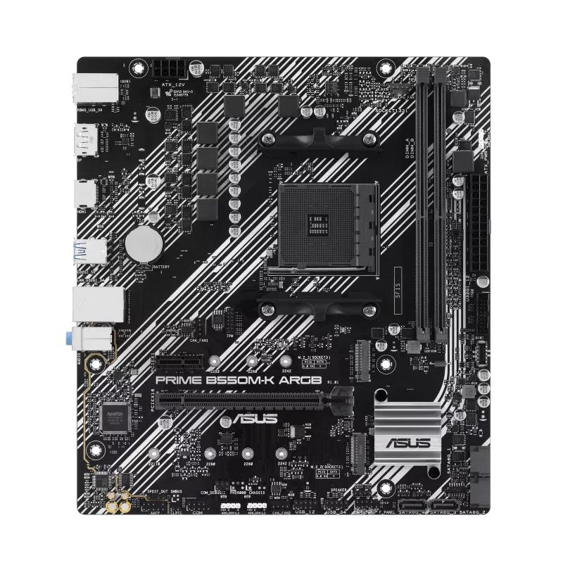 ASUS PRIME B550M-K ARGB (mATX, B550, AM4) ASUS