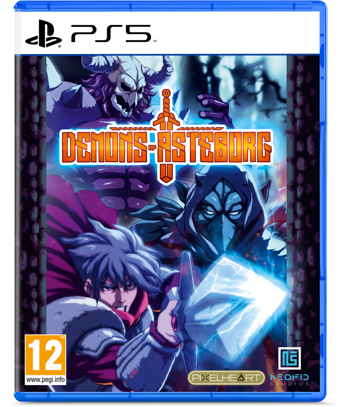 Demons of Asteborg – PlayStation 5 – spilomslag