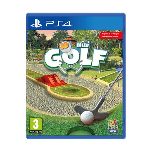 3D Minigolf – PlayStation 4 – spilomslag