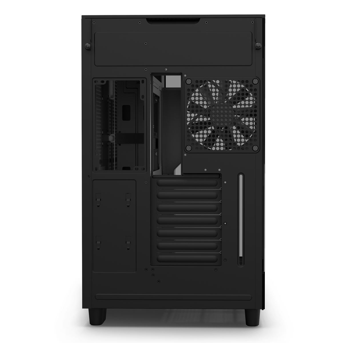 NZXT H9 Flow Black Dual Chamber Mid Tower Case