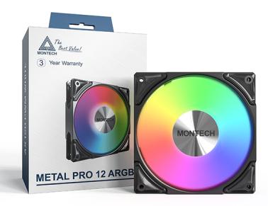 Montech METAL PRO 12 ARGB Fan (B) Telon Technology Co Ltd (Montech)