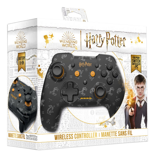 Freaks and Geeks Harry Potter trådløs controller Switch Sort – Emballage