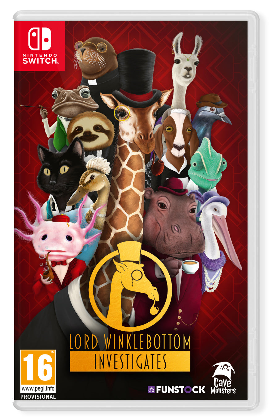 Lord Winklebottom Investigates – Nintendo Switch – forside