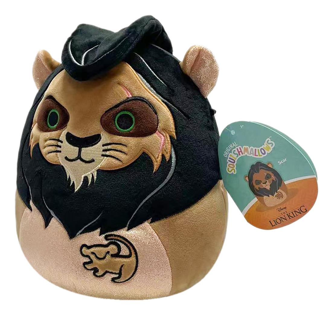 Squishmallows - 20 cm Disney Lion King 30th Anniversary Plush - Scar Squishmallows