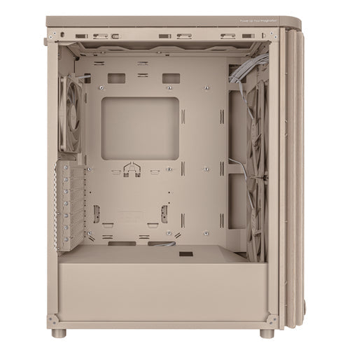 ASUS ProArt PA401 Wood Edition Beige - Tempered Glass Panel – indvendig opbygning eller underside (vinkel 2)