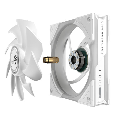 ASUS ROG Eurux GR120 ARGB Fan White Single Pack – illustration af produktet