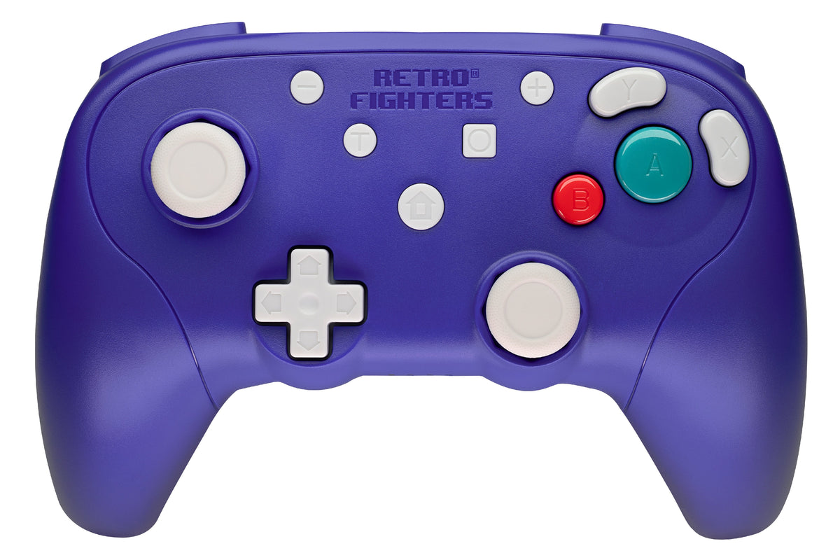 Retro Fighters BattlerGC – trådløs controller, lilla – produktbillede 1