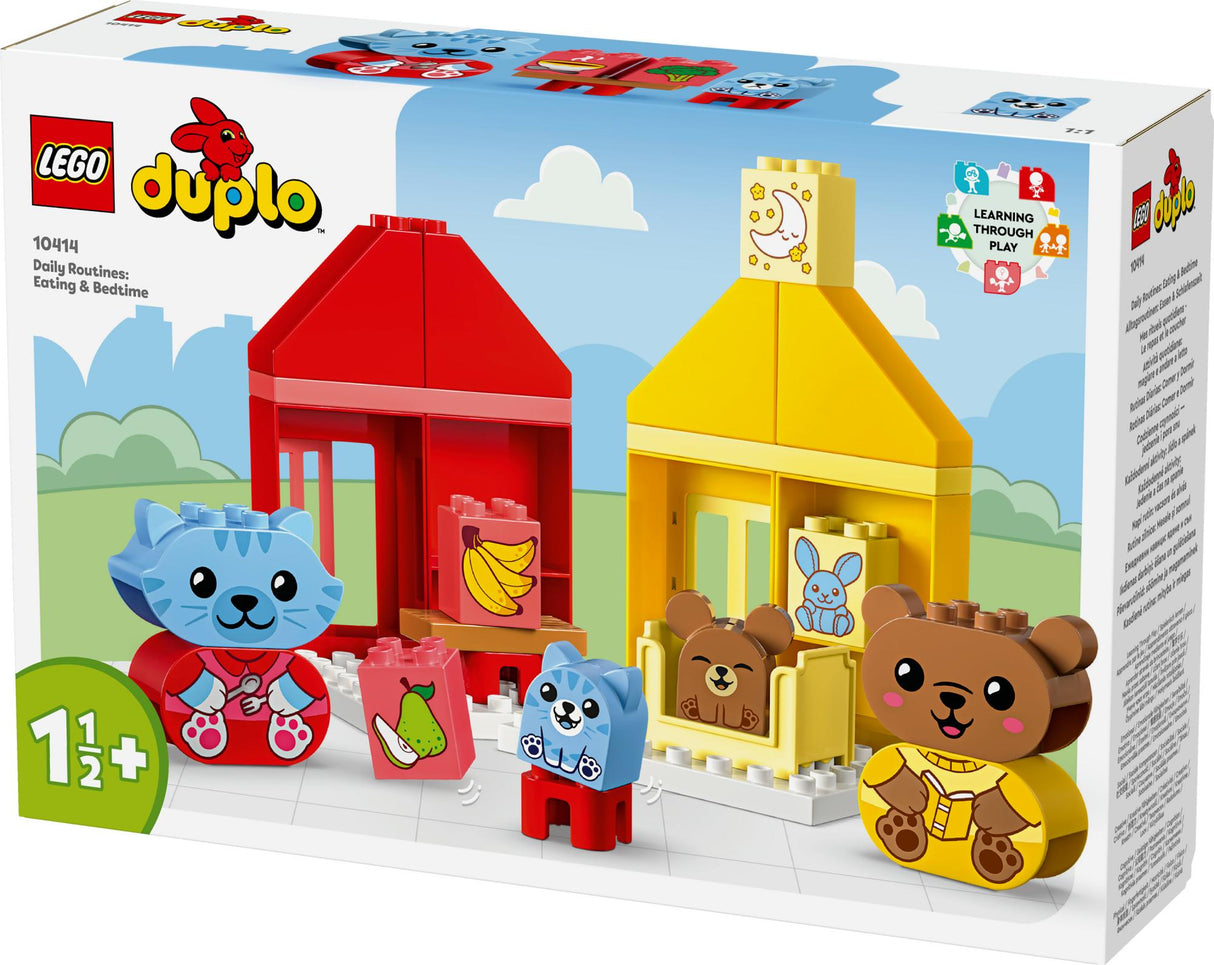 LEGO 10414 DUPLO Daily Routines: Meal & Bedtime, Construction Toys LEGO