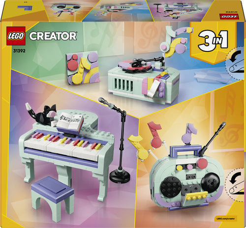 LEGO Creator Musikpynt: Klaver med Kat Lego