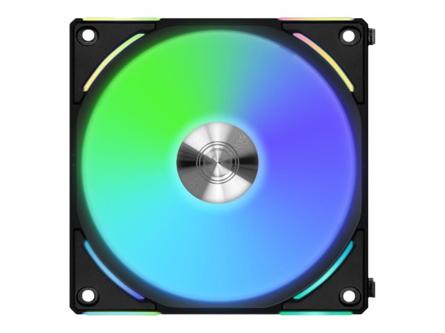 Lian Li UNI FAN AL V2 Fläkt 1-pack Svart 120 mm
