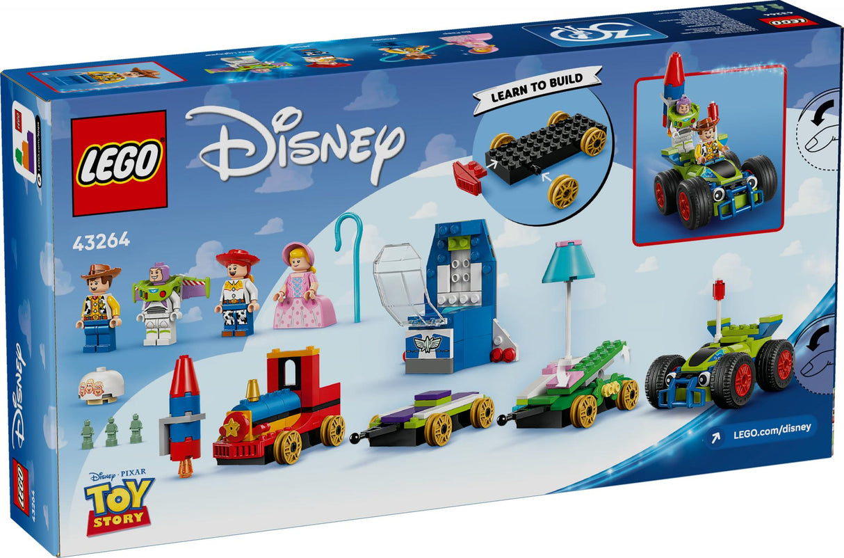 LEGO 43264 Disney Pixar Party Train and the RC Car from Toy Story LEGO
