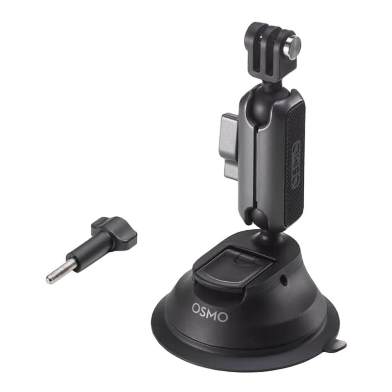 DJI Osmo Action sugekopbeslag – Dobbelt kugleled – Sugekopbeslag med dobbelt kugleled og låseskrue