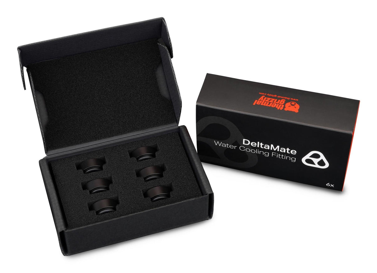 Thermal Grizzly DeltaMate Extender - MF7 Black (6-Pack) Thermal Grizzly