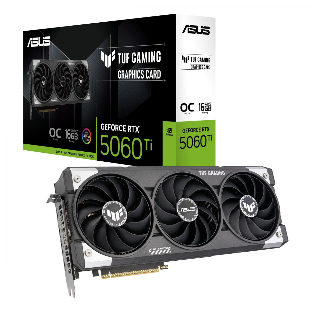 ASUS GeForce RTX 5060 TI 16GB TUF OC GAMING ASUS
