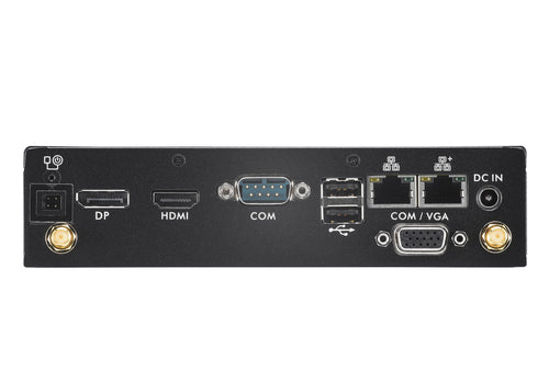 Shuttle XPC Slim DS50U3 – porte på bagsiden