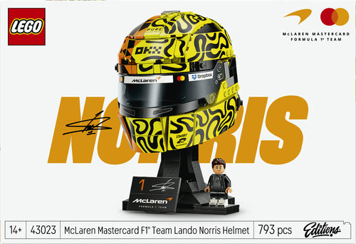 LEGO Editions McLaren Mastercard F1 Team Lando Norris-hjelm Lego