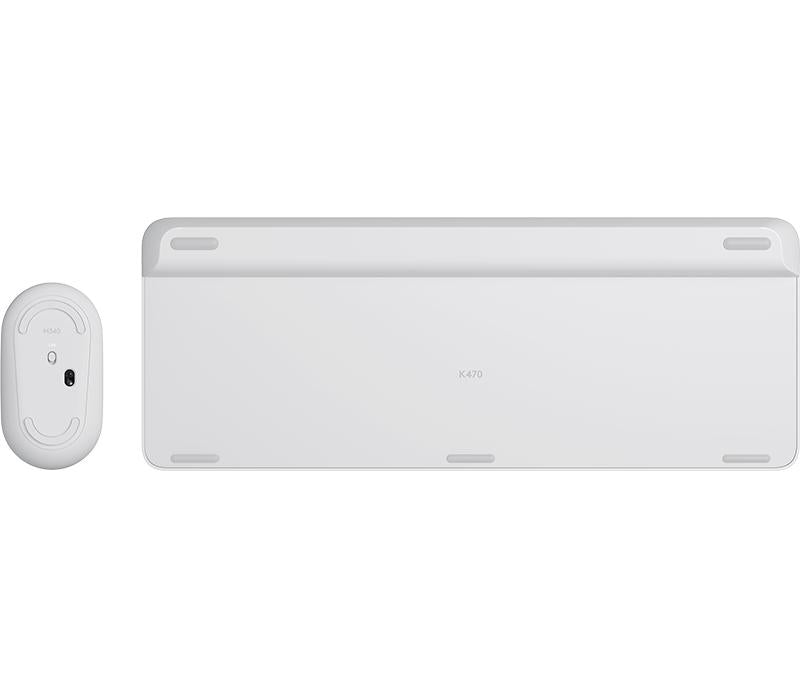 LOGITECH Slim Wireless Keyboard and Mouse Combo MK470 - OFFWHITE - NORDIC Logitech