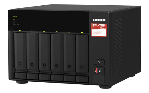 QNAP TS-673A – skråt forfra