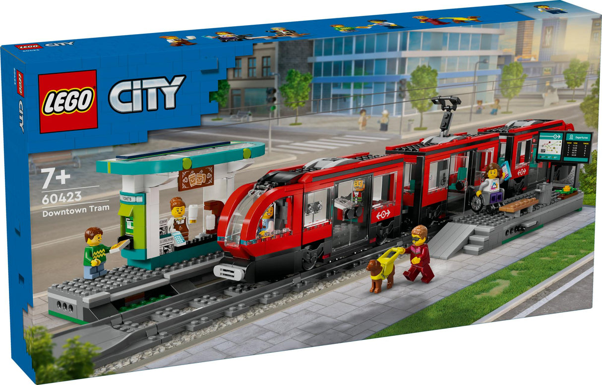 LEGO 60423 City Tram with Stop LEGO
