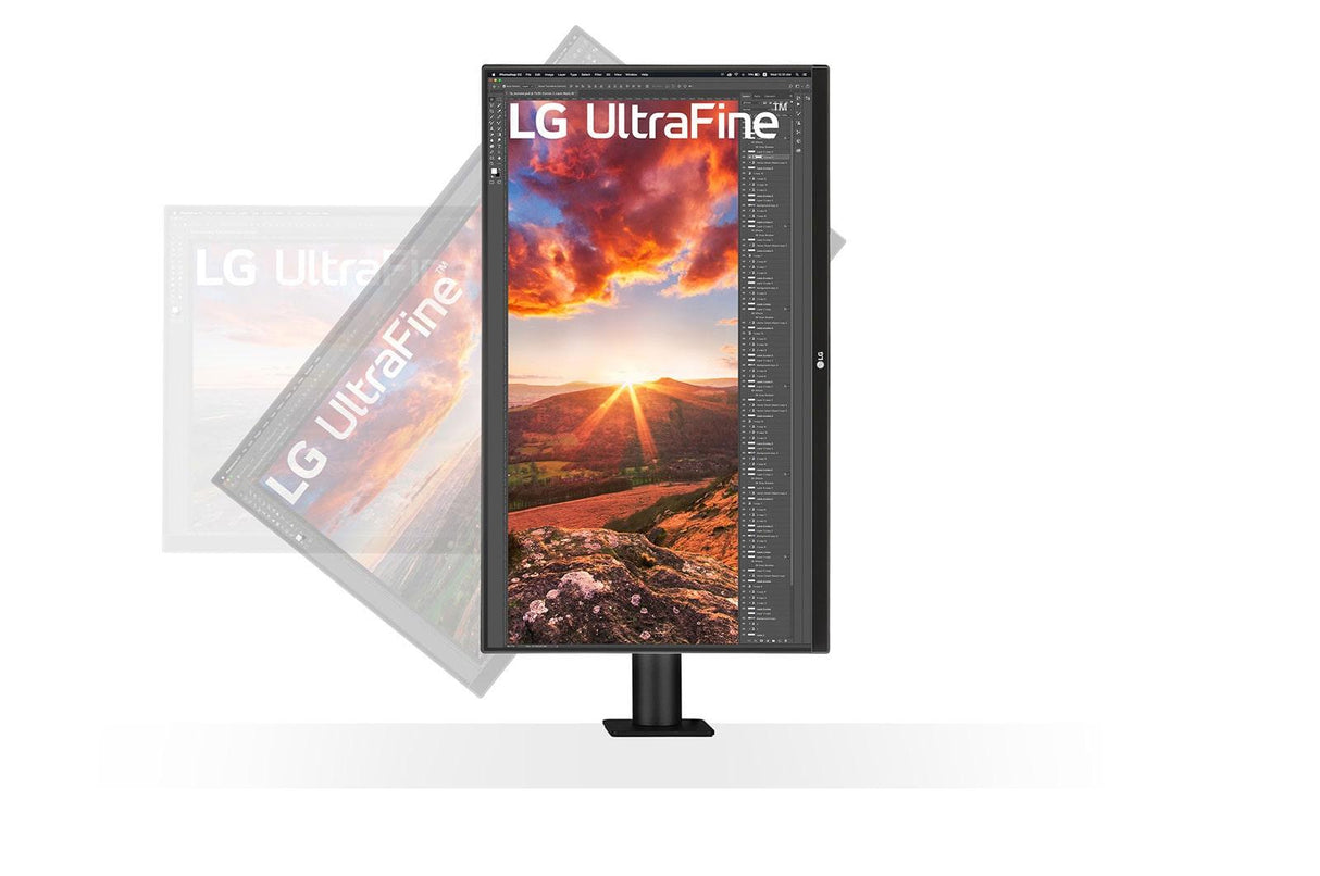 LG UltraFine Ergo 27UN880P-B 27 3840 x 2160 (4K) HDMI DisplayPort USB-C 60Hz Forlæng Træk tilbage Dockingskærm LG Electronics
