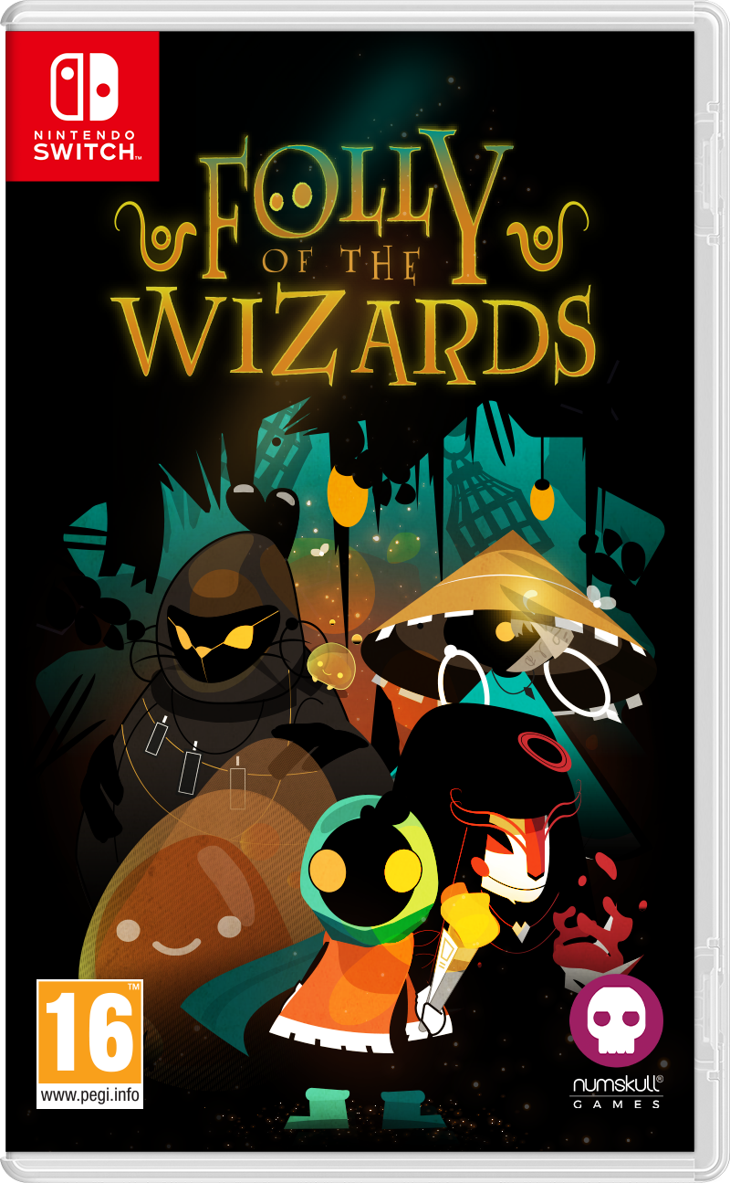 Folly of the Wizards – Nintendo Switch – spilomslag