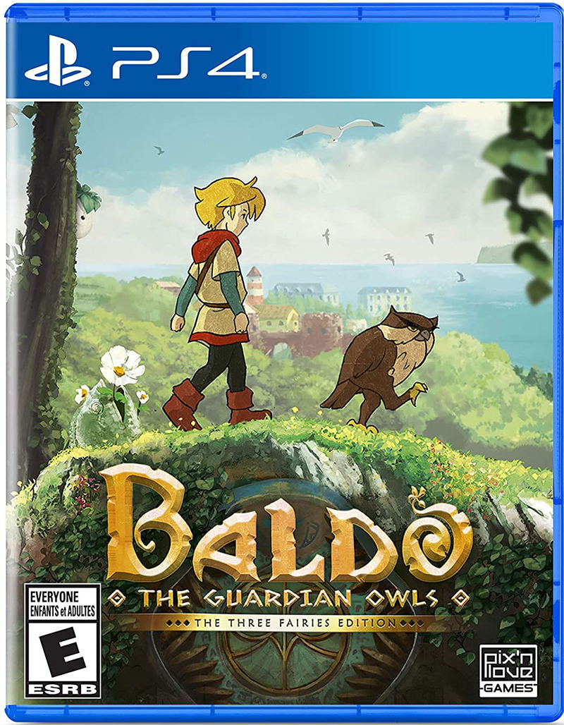Baldo The Guardian Owls (The Three Fairies Edition) (Import) – PlayStation 4 – spilomslag
